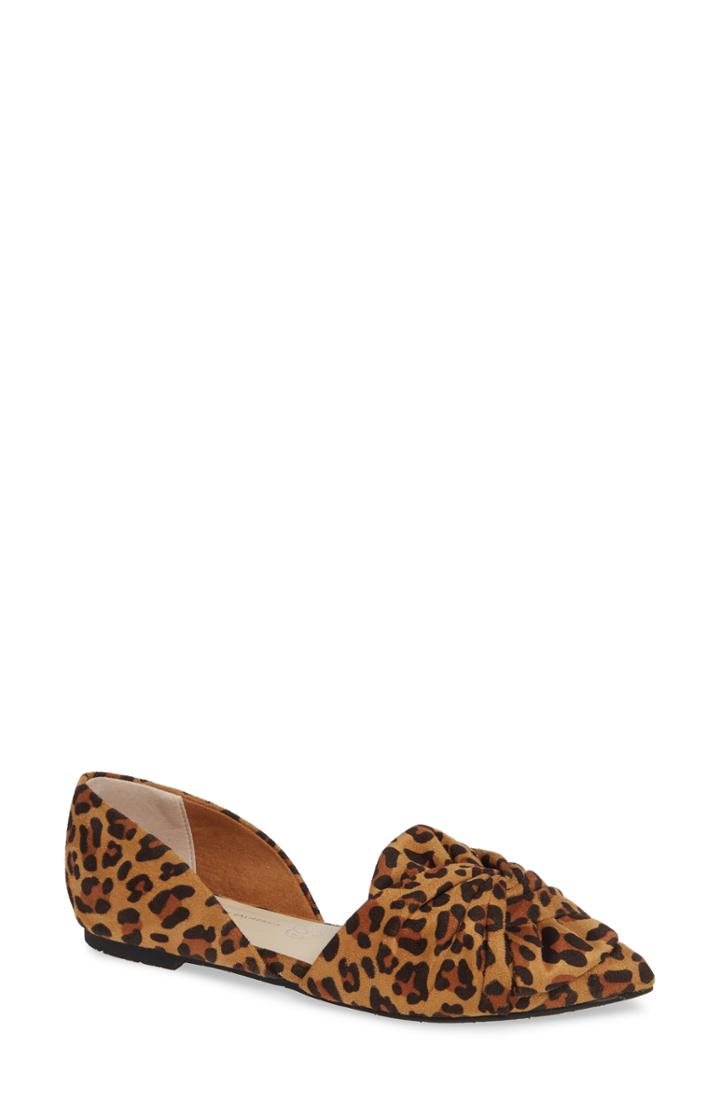 Women's Bc Footwear Snow Cone D'orsay Flat .5 M - Brown