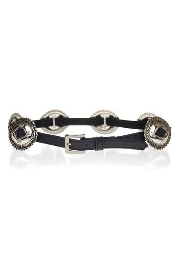 Women's Lovestrength Phoenix Concho Belt, Size /small - Black