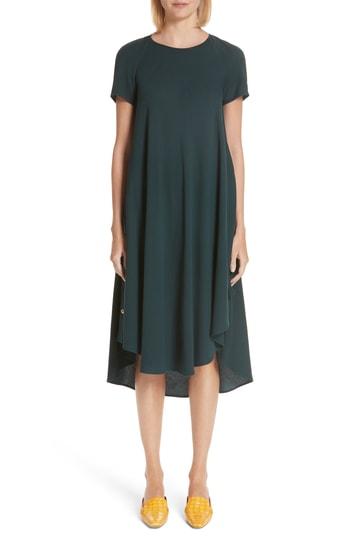 Women's Sies Marjan Snap Detail Crepe Dress - Green