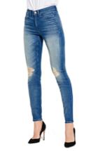 Women's Ayr The Skinny Ripped Jeans - Blue