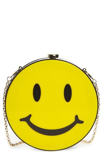 Natasha Couture Smiley Clutch -