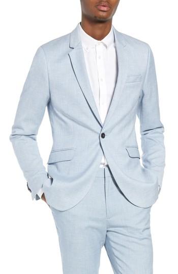 Men's Topman Classic Fit Suit Jacket 32 - Beige