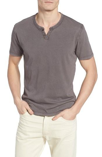 Men's Lucky Brand Notch Henley T-shirt - Black