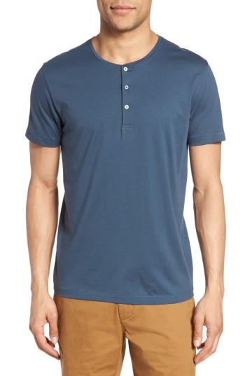 Men's Bonobos Superfine Henley T-shirt - Blue