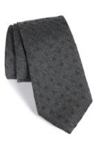 Men's Calibrate Lang Dot Tie, Size - Black