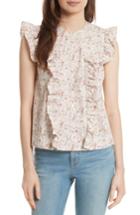 Women's La Vie Rebecca Taylor Brittany Sleeveless Floral Blouse