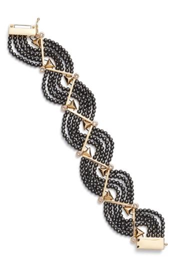 Women's Givenchy Crystal & Imitation Pearl Bracelet