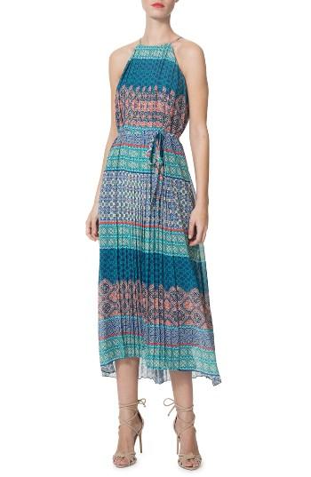 Women's Donna Morgan Sleeveless Chiffon Midi Dress - Blue