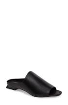 Women's Calvin Klein Mabel Open Toe Mule .5 M - Black