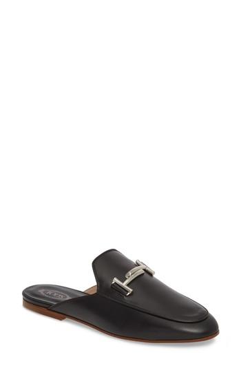 Women's Tod's Double-t Mule .5us / 35.5eu - Black