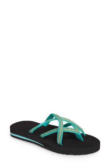 Women's Teva 'olowahu' Sandal M - Green