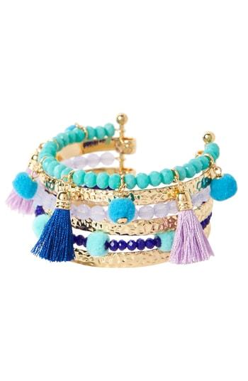 Women's Lilly Pulitzer Nom De Plume Layered Cuff