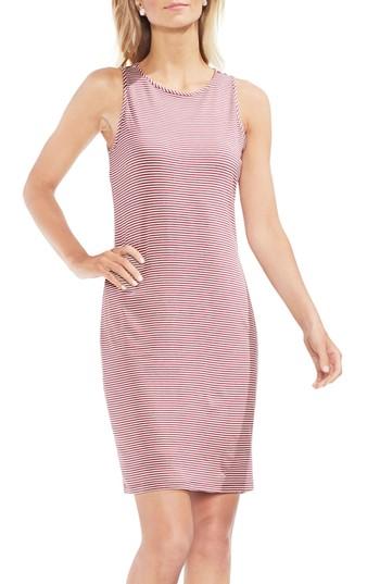 Women's Vince Camuto Chantelle Pinstripe Body-con Dress, Size - Pink
