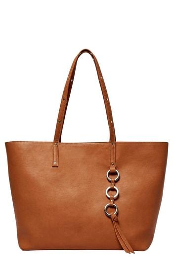 Urban Originals Wild Fire Vegan Leather Tote - Brown