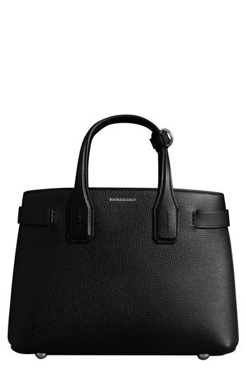 Burberry Small Banner Tote - Black