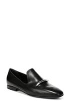 Women's Via Spiga Is Flat Loafer, Size 4 M - Black