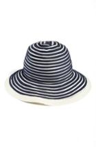 Women's Barbour Stripe Sun Hat - Blue