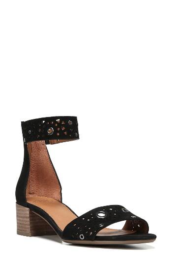 Women's Sarto By Franco Sarto 'fidela' Block Heel Sandal .5 M - Black