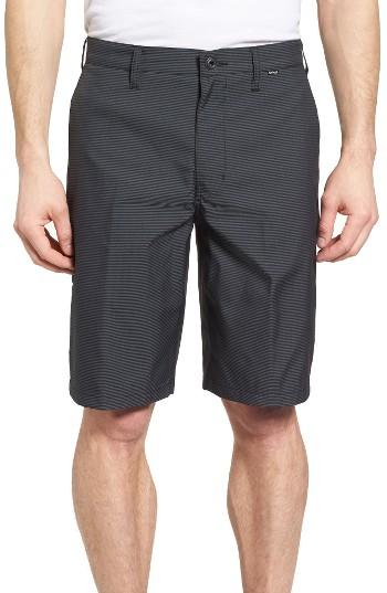 Men's Hurley Dri-fit Harrison Walk Shorts - Black