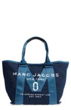 Marc Jacobs New Logo Denim Tote - Blue