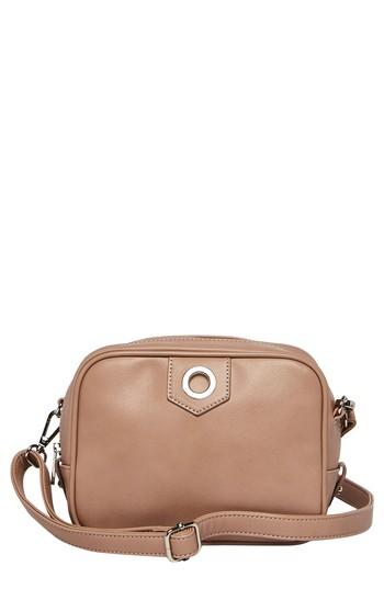 Urban Originals Dakota Vegan Leather Crossbody Bag - Beige