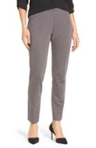 Women's Chaus Slim Twill Ponte Knit Pants - Grey