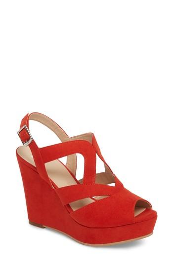Women's Bp. Sunny Platform Wedge Sandal .5 M - Orange