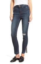 Women's Sp Black Split Hem Skinny Jeans - Blue