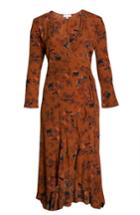 Women's Leith Bell Sleeve Wrap Midi Dress