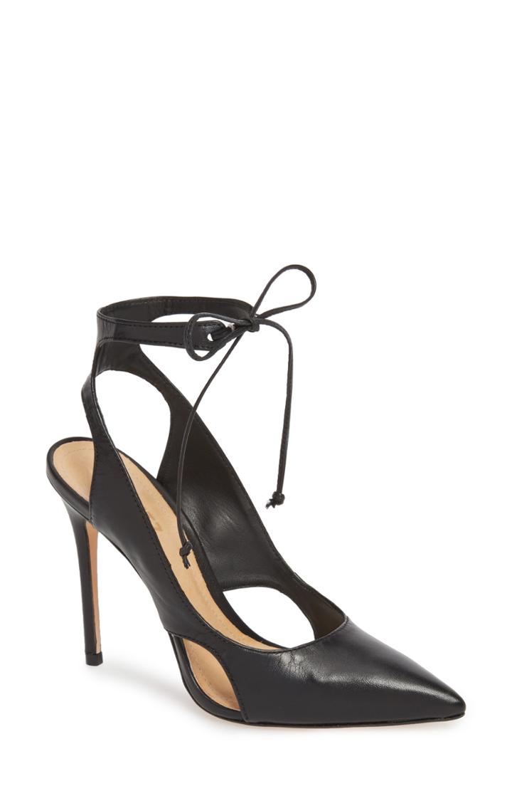 Women's Schutz Sharon Cutout Pump .5 M - Black