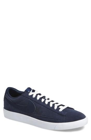 Men's Nike Blazer Low Suede Sneaker M - Blue