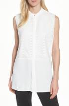 Women's Ming Wang Tunic Blouse - White