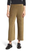 Women's Bp. Knit Corduroy Crop Pants, Size - Green