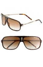 Men's Carrera Eyewear 'cool' 65mm Aviator Sunglasses - Brown
