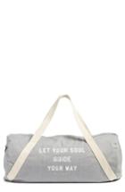 Spiritual Gangster Soul Guide Your Way Duffel Bag - Grey