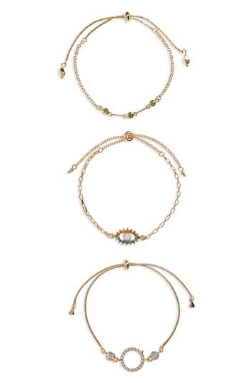 Women's Bp. 3-pack Evil Eye Bracelets