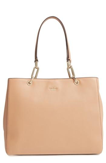 Kate Spade New York Robson Lane - Kellen Leather Shoulder Bag - Ivory