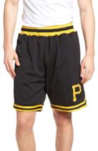 Men's Mitchell & Ness Playoff Win Pittsburgh Pirates Mesh Warm-up Shorts