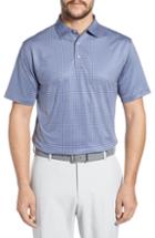 Men's Peter Millar Roch Classic Fit Pattern Polo - Blue