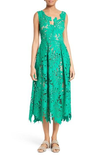 Women's Tracy Reese Leaf Lace Frock