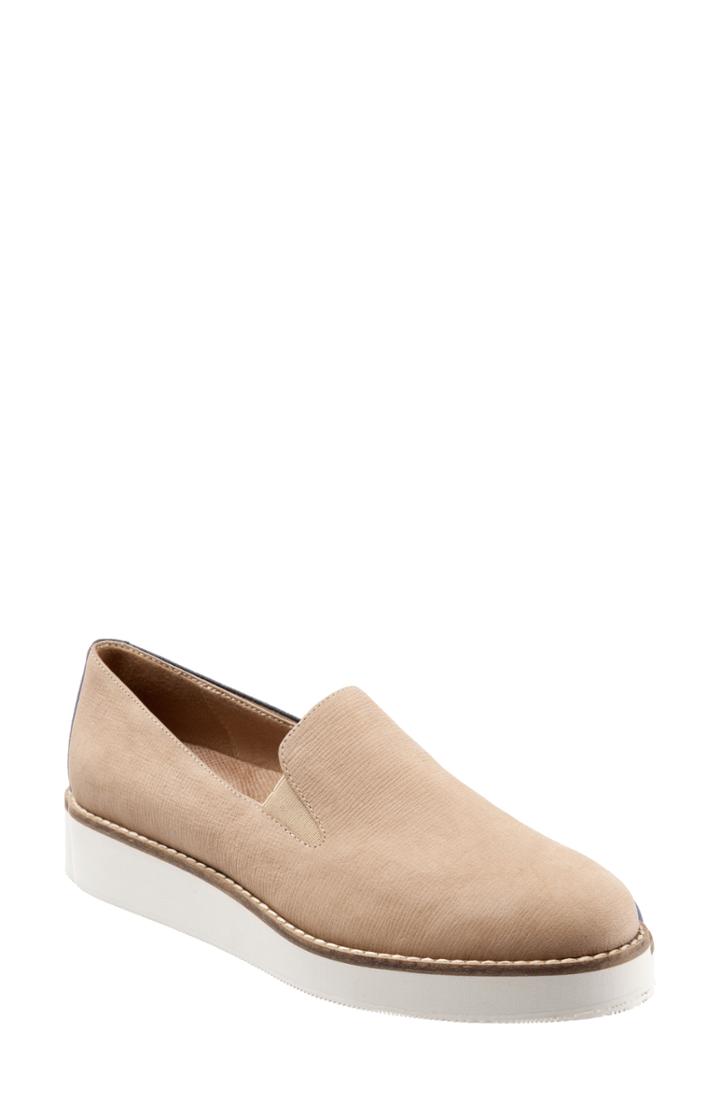 Women's Softwalk Whistle Slip-on .5 M - Beige