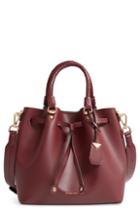 Michael Michael Kors Blakely Leather Bucket Bag - Red