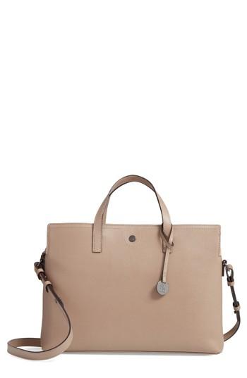 Lodis Business Chic Judith Rfid-protected Leather Laptop Briefcase - Brown
