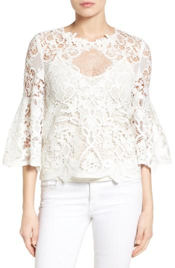 Women's Kobi Halperin Mallory Lace Blouse - White