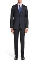 Men's Z Zegna Classic Fit Windowpane Wool Suit