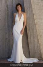 Women's Nouvelle Amsale Blakely Halter Neck Trumpet Gown - Ivory