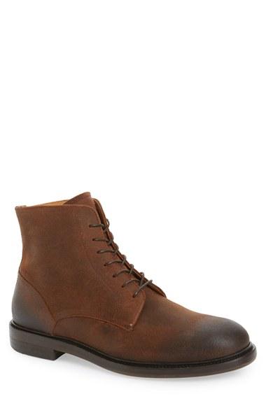Men's Vince Camuto 'sorem' Plain-toe Derby Boot M - Brown