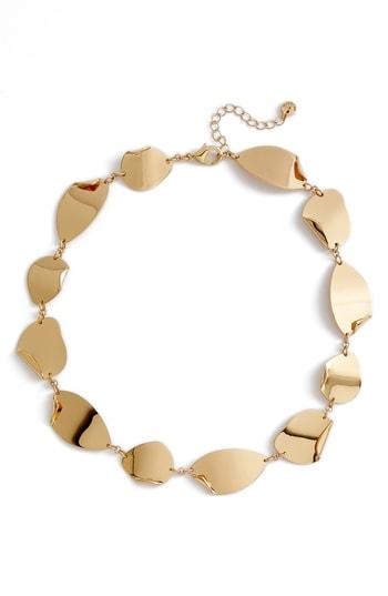 Women's Halogen Curved Metal Collar Necklace