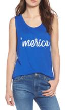 Women's Prince Peter 'merica Tank, Size - Blue