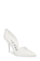 Women's Calvin Klein Marybeth D'orsay Pump .5 M - White
